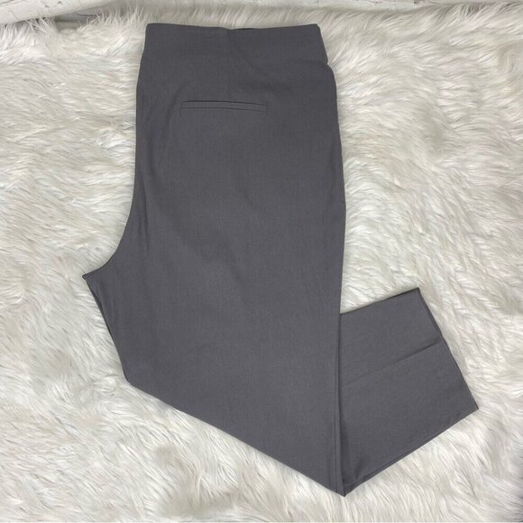 Yarn & Sea Women’s Gray Contemporary Stretch Straight Leg Preppy Pants 3X/W48 - Picture 6 of 10